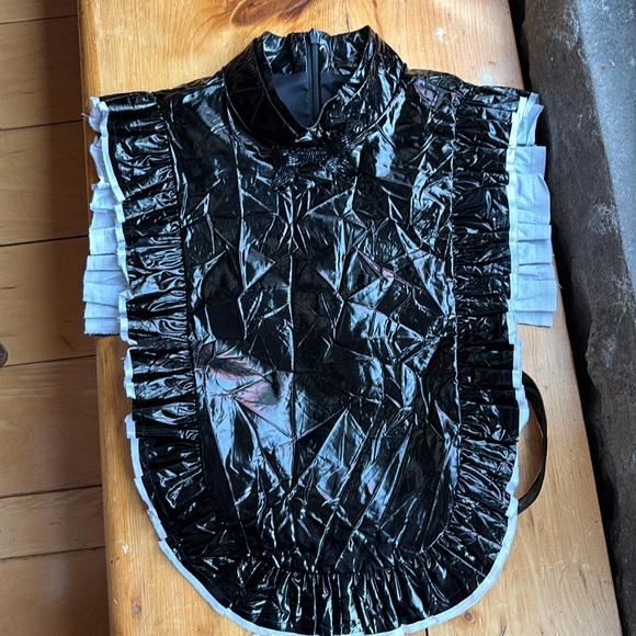 SHUSHU/TONG Ruffled Pintuck Bib Camisole - Picture 4 of 7